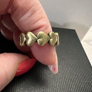 Paparazzi Brass Heart Ring